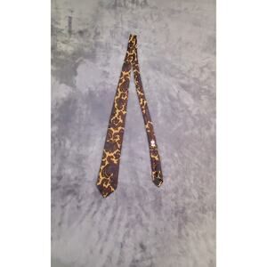 Robert Talbott Best Made In Italy Recent Brown Blue Tie Silk C12-7